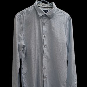 Cactus Man Shirt Size L (Light Blue)